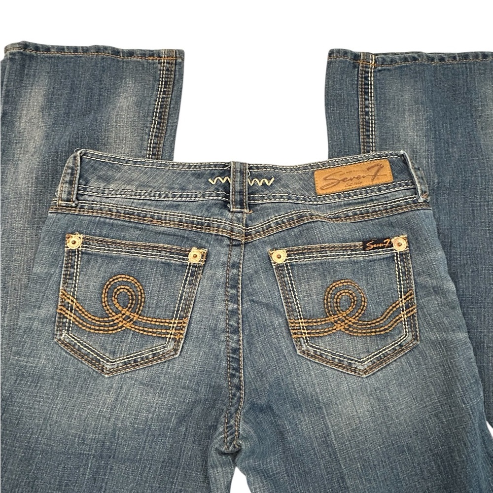 Seven7 Women's Bootcut Jeans in Classic‎ Blue Size 28